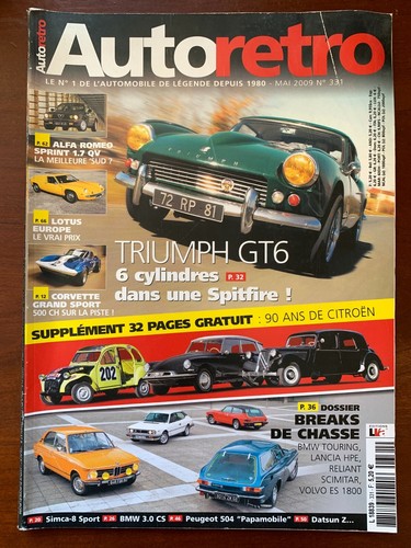 Auto rétro 321 triumph - n°321;,