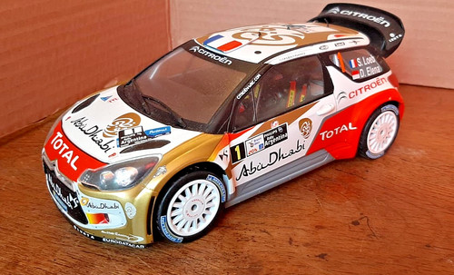 Ds3 wrc 18ème rallye - 1/18ème,