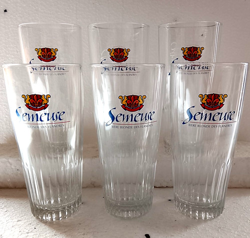 Lot anciens verres bière - anciens, à