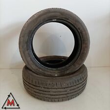 Set of 2 225/55 R19 99V Hankook Ventus Prime Summer Tires Used (82853)