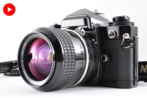 Exc nikon noir 35mm slr - noir,
