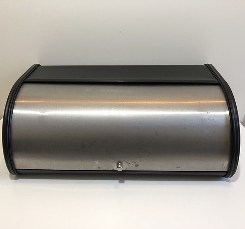 Huche pain noire inox - huche,