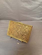 Ancien Boîte Cigare Laiton