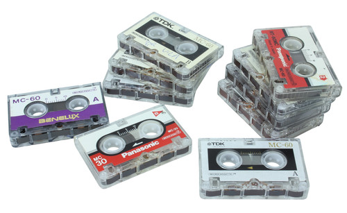 Lot microcassette - lot,