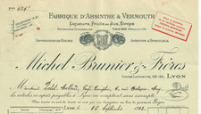 🌟 Facture 1912 -VERMOUTH