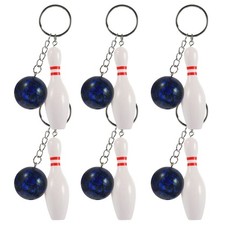  6 Pcs Porte Clé Boule De