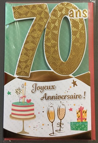 Carte anniversaire joyeux - carte,