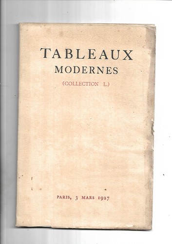 Year 1927 catalog - year, auction