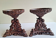 ANCIENNE PAIRE DE CASSOLETTES