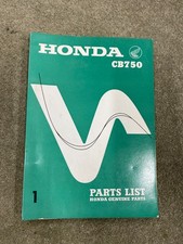GENUINE NOS HONDA CB750 Four K0 Sandcast PARTS BOOK July 1969