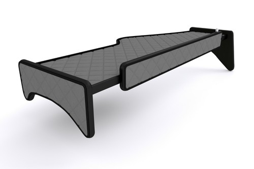 Table bord longue grise en - de,