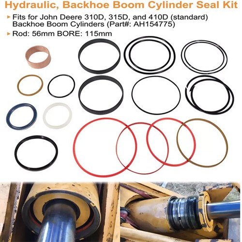 Hydraulic seal kit - seal, john
