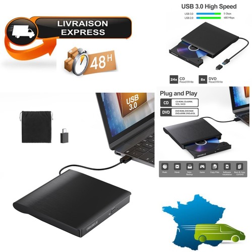 Origbelie lecteur dvd - origbelie, cd