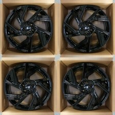 4 Jantes en Alliage Noirs
