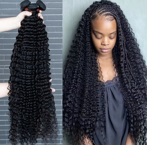 Mèches cheveux deep wave - mèches,