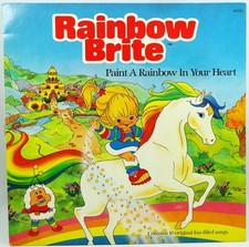 Rainbow Brite - 33T Disc - Paint a Rainbow In Your Heart - Buena Vista Records