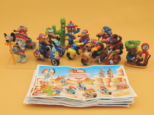 Kinder surprise motocoyotes - -,