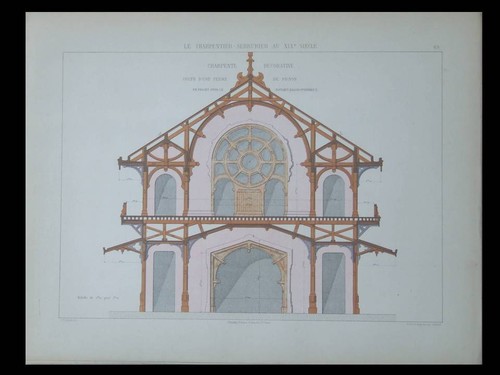 Boucau charpente decorative - charpente,