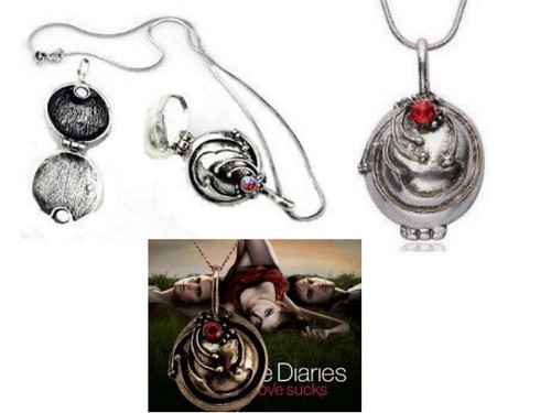 Vampire diaries collier elena - vampire,