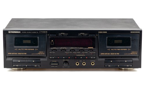 Pioneer w851r double - ct-w851r,