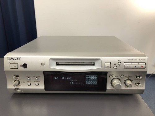 Sony mds s39 minidisc deck - sony,