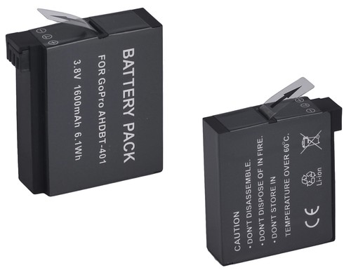 Batterie pour gopro hero - pour, 4