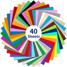 40 Feuilles de Vinyle Adhesif