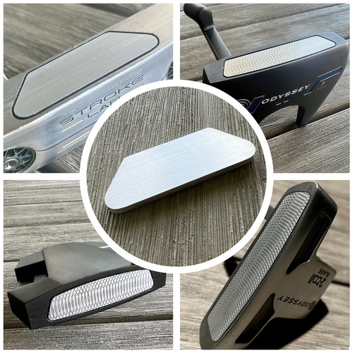 New milled aluminum face - new,