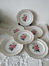 6 Anciennes Assiettes Plates