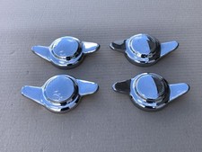 MGB MG MIDGET SPRITE TRIUMPH WIRE WHEEL SPINNER KNOCK ON HUB NUT SET, 8 TPI