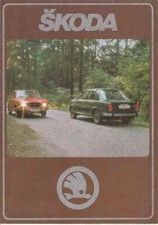 Catalogue Brochure SKODA 105 /