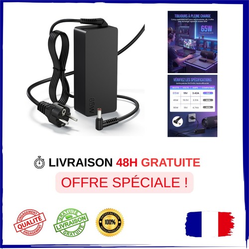 Chargeur 65w 19v 42a dc - 65w,