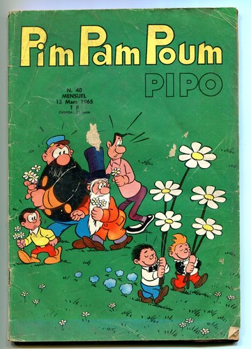 Bande dessinée pipo pim - pipo,