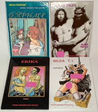 Lot de 4 bandes dessinées