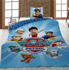 Parure de Lit Enfant Pat Patrouille Imprimée Réversible 100% Coton, RYDER