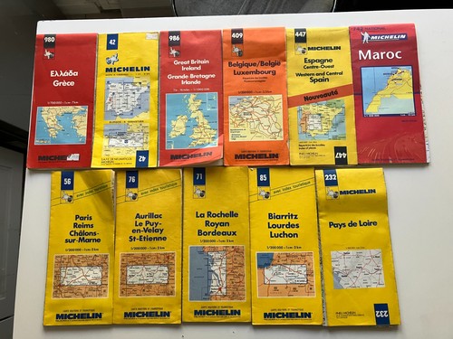 Lot cartes routieres - lot,