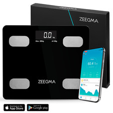 Pèse-personne numérique jusqu'à 200 kg pèse-graisse corporelle...