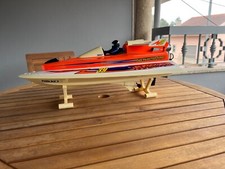 RC BOAT BATEAU VINTAGE Nikko WAVEBREAKER JET BOAT  NO KYOSHO, TAMIYA