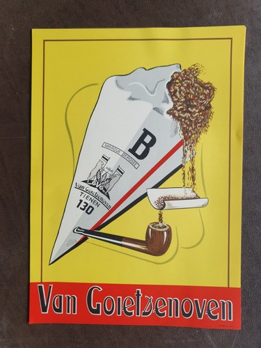 Affiche ancienne tabac van - tabac,