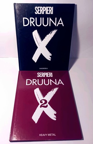 Lot deux serpieri druuna - bd,
