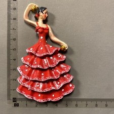 Flamenco Dance Spain Barcelona Tourist Souvenir 3D Refrigerator Fridge Magnet