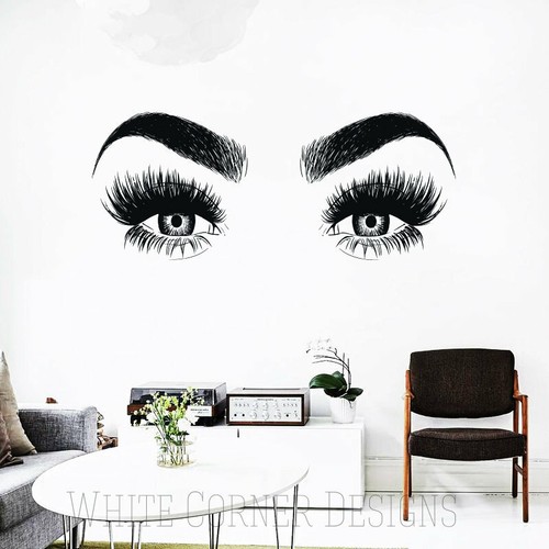 Lashes decal eyelashes - decal,,