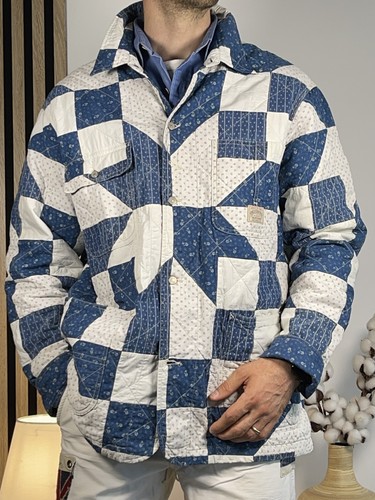 Veste chemise patchwork - veste-chemise, en