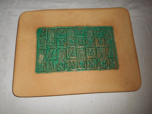 Ancien grand plat le - grand,