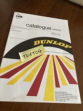 Dunlop 1984 pneus voiture camion tracteur prospectus catalogue publicité