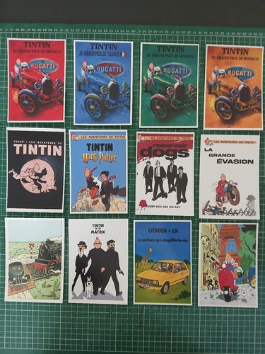 Tintin lot carte - ,