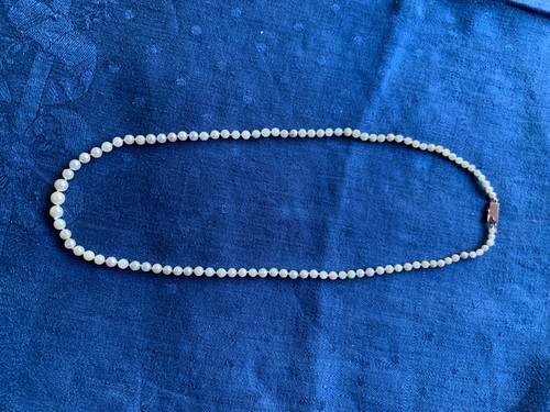 Collier perles culture - perles,