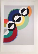 ROBERT DELAUNAY, RHYTHMS,1934,RARE 1990’s SILKSCREEN/SERIGRAPH PRINT