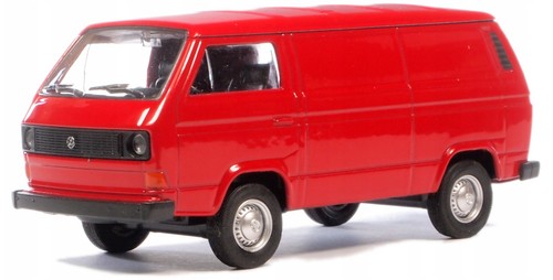 Welly volkswagen van red - van,