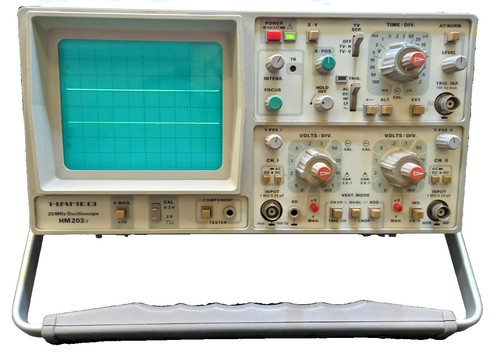 Hameg hm203 oscilloscope - hameg, hm203-7